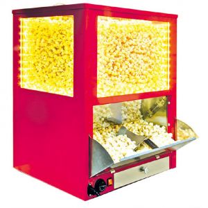 Bulk Popcorn Display Warmer, with autofeeding