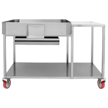 Popcorn table with a base for RoboPopStar-72 Popcorn maker